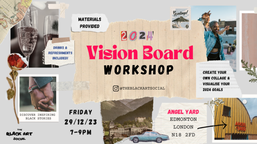 Nov 4, Vision Board Workshop & Lunch